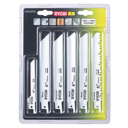 Lames scie sabre assorties - , par