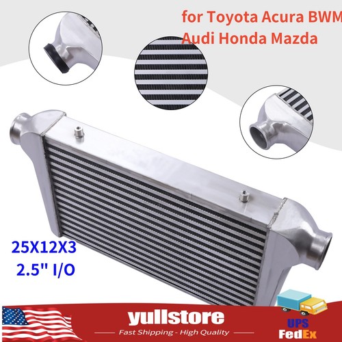 1pcs universal intercooler - 1pcs,