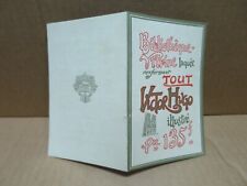 VICTOR HUGO Library Advertising Showcase Containing His Works