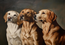 Affiche Regal Golden Retriever