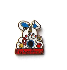 Pin's Jouet lapin Fischer Price