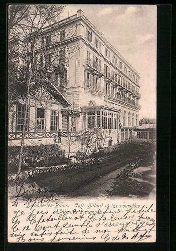 Cpa divonne les bains café - cpa, divonne-les-bains,