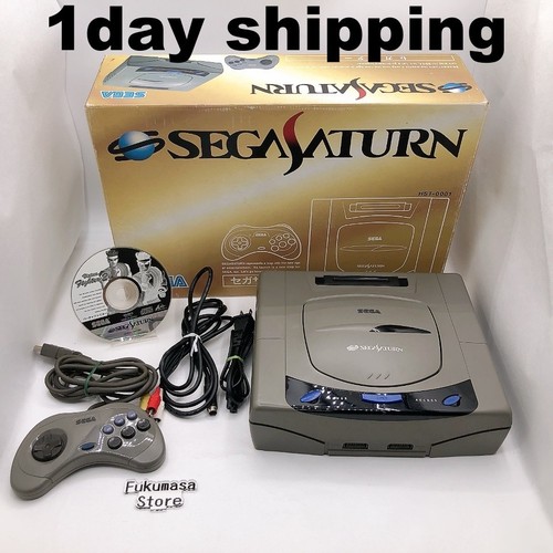 Console sega saturn - console, grise