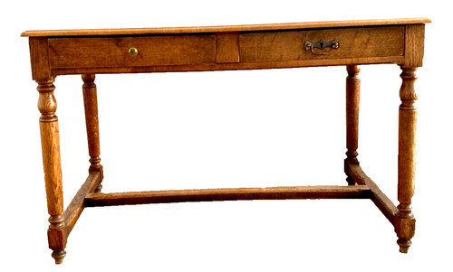 Bureau plat style louis - plat,