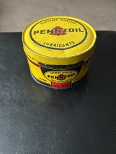 Vintage Pennzoil Advertising 1 IL Tin Can Lubricant