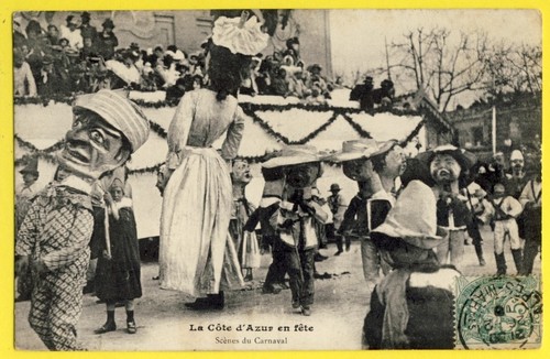 Old postcard france cote - postcard, la