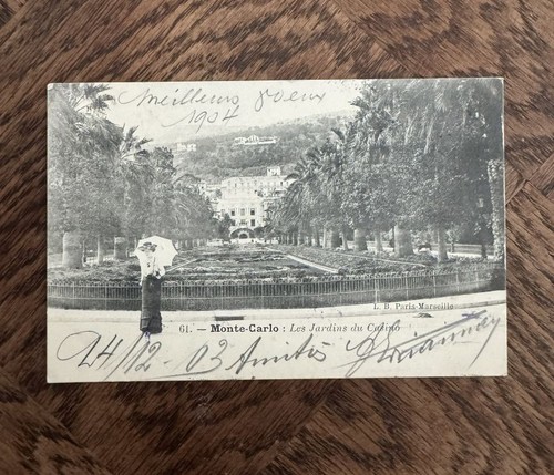 Carte postale monte carlo - carte, postale/