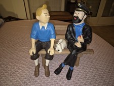 FIGURINES TINTIN HADDOCK MILOU