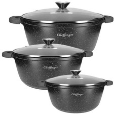 Ensemble de 3 Marmites