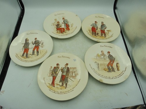 Assiettes lunevilles - ,