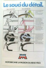 "ORIGINAL MBK MOTOBECANE MOBYLETTE PASSION BEAUTIFUL BIKE POSTER ""Attention to Detail"