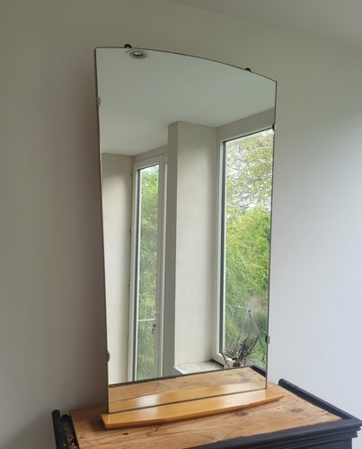 Grand miroir 1960 tablette - , en