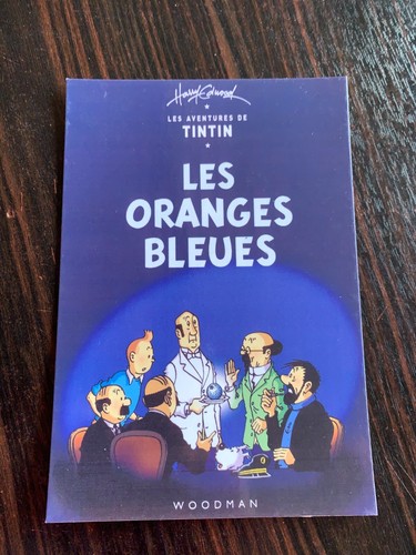 Carte postale 15x10 tintin - postale,