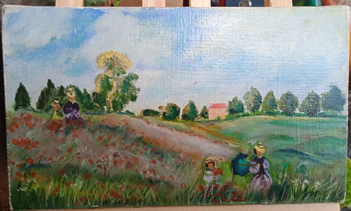 Peinture sur toile paysage