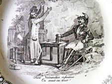 Assiette porcelaine RJ Boch