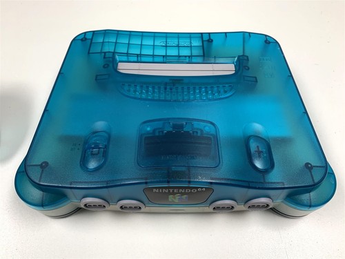 Nintendo n64 ice blue clear - 64,