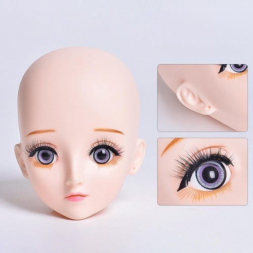 Tête mannequin avec cils - mannequin,