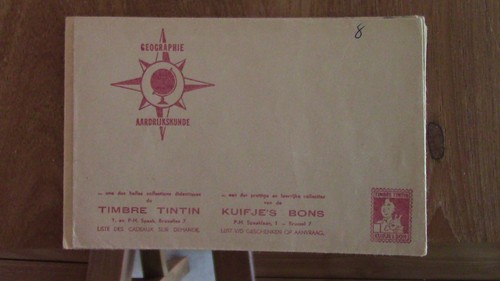 Tintin herge enveloppes - tintin,