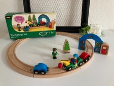 �️ Le Box Garage Circuit Wooden Toy Brio Ref 33015