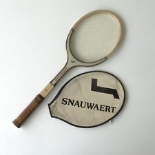Raquette Tennis bois ancienne - SNAUWAERT FIBRE WOOD FLEX - TBE - Manche LM4