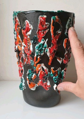 Vase fat lavas - vase, faience