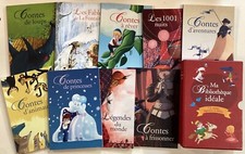 Coffret Ma BIBLIOTHEQUE IDEALE 72 contes 9 livres enfant jeunesse