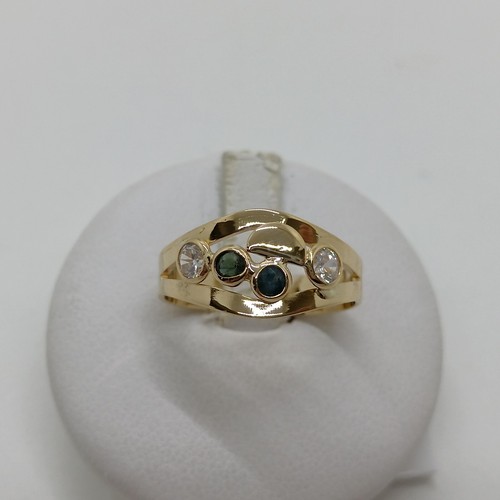 Bague femme jaune 18kt - en,