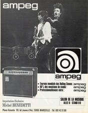 "The ROLLING STONES / AMPEG"