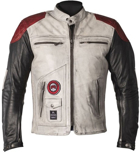 Veste moto cuir helstons - veste,