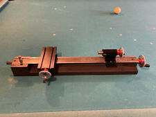 17" Sherline Mini Lathe bed, crosslide, tailstock. Inch/imperial leadscrews.