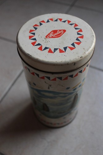Ancienne boite ronde - ancienne,