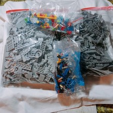 LEGO vrac trié gris clair et