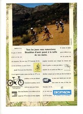 1995 / decathlon / mountain bike Rockrider 20 SX / advertising / advertising