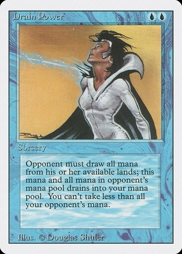 Mtg magic drain power - power, revised