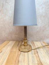 Pied de lampe vintage doré