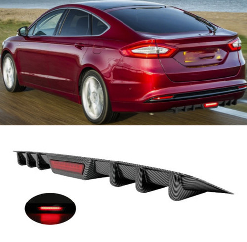 Carbon fiber style - rear, bumper