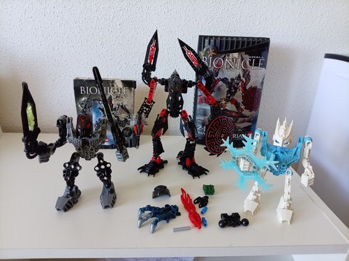 Lego bionicle glatorian - lego, skrall