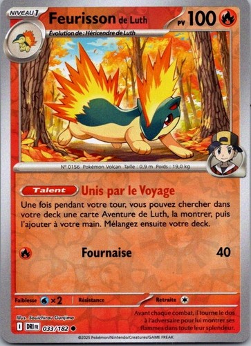 Carte pokémon feurisson de - carte,