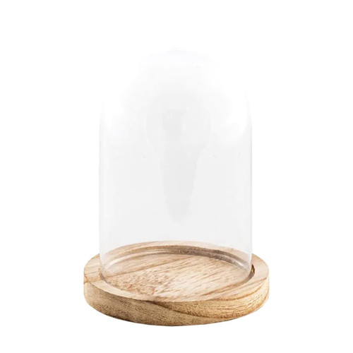 Cloche verre décorative chaks - cloche,
