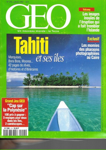 Magazine geo année 1997 - magazine,