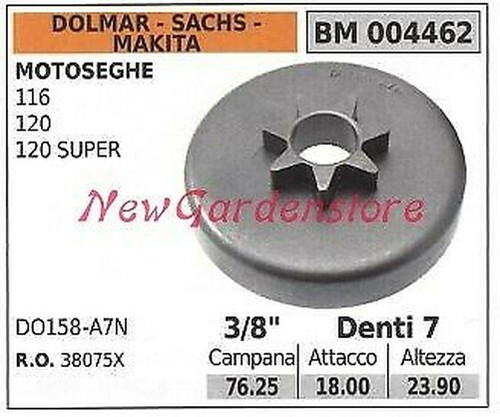 Pignon dolmar moteur - dolmar,