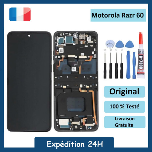 Ecran complet noir motorola - ecran,
