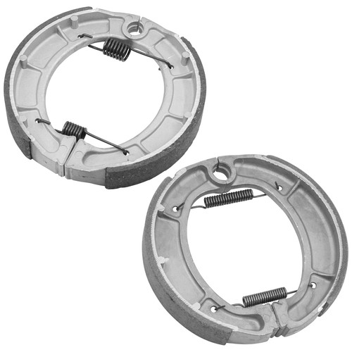 Front rear brake shoes - rear,