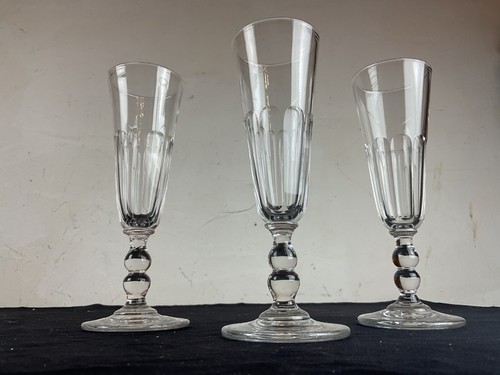 Baccarat flûtes en - en, cristal