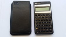 WORKING VINTAGE 1987 HP 17BII FINANCIAL CALCULATOR with Case and New Batteries