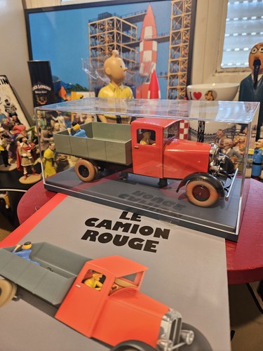 Grande voiture tintin kuifje - tintin,