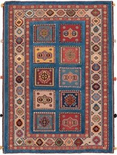 Tapis persan noué à la main