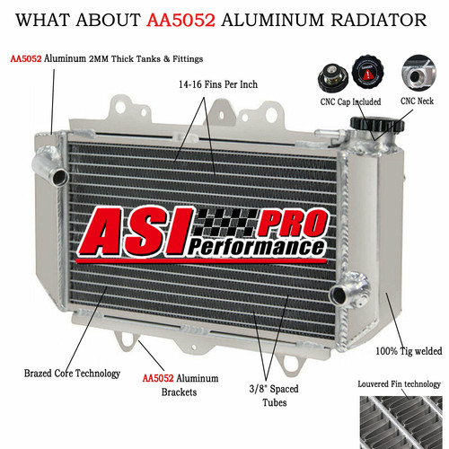Rangée aluminium radiateur - rangée,