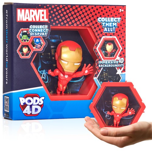 Wow pods 4d marvel ironman - -,