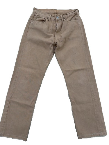 Jean droit marron original